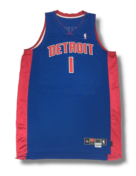 chauncey billups pistons jersey