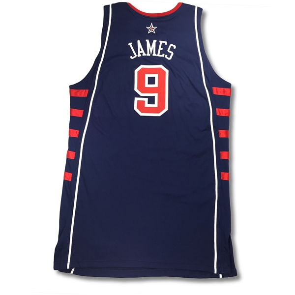 lebron james usa jersey