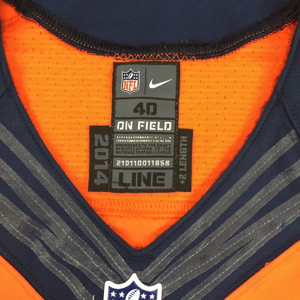 von miller game worn jersey