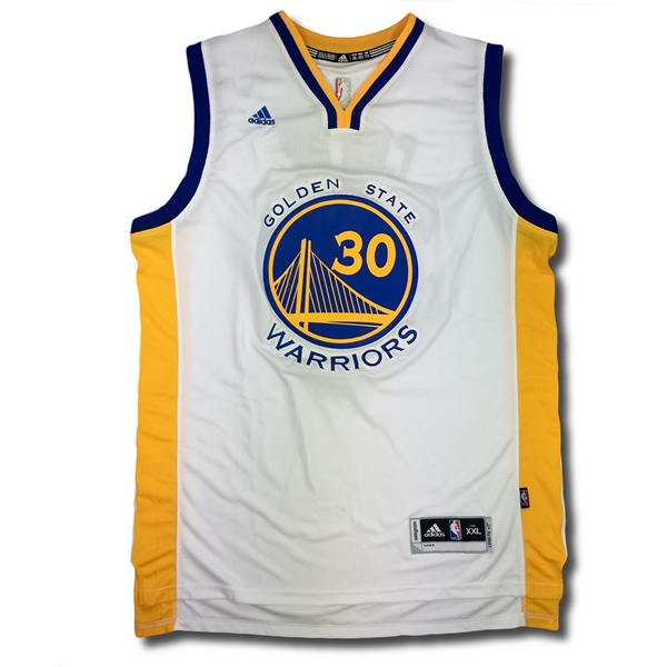 steph curry autographed jersey