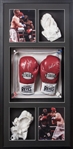 Kimbo Slice Fight Worn & Signed Gloves w/Unique Boxing Ring Shadow Box Display (PSA/DNA) 