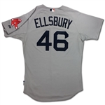 Jacoby Ellsbury 2009 Boston Red Sox Game Used Jersey (HA LOA)