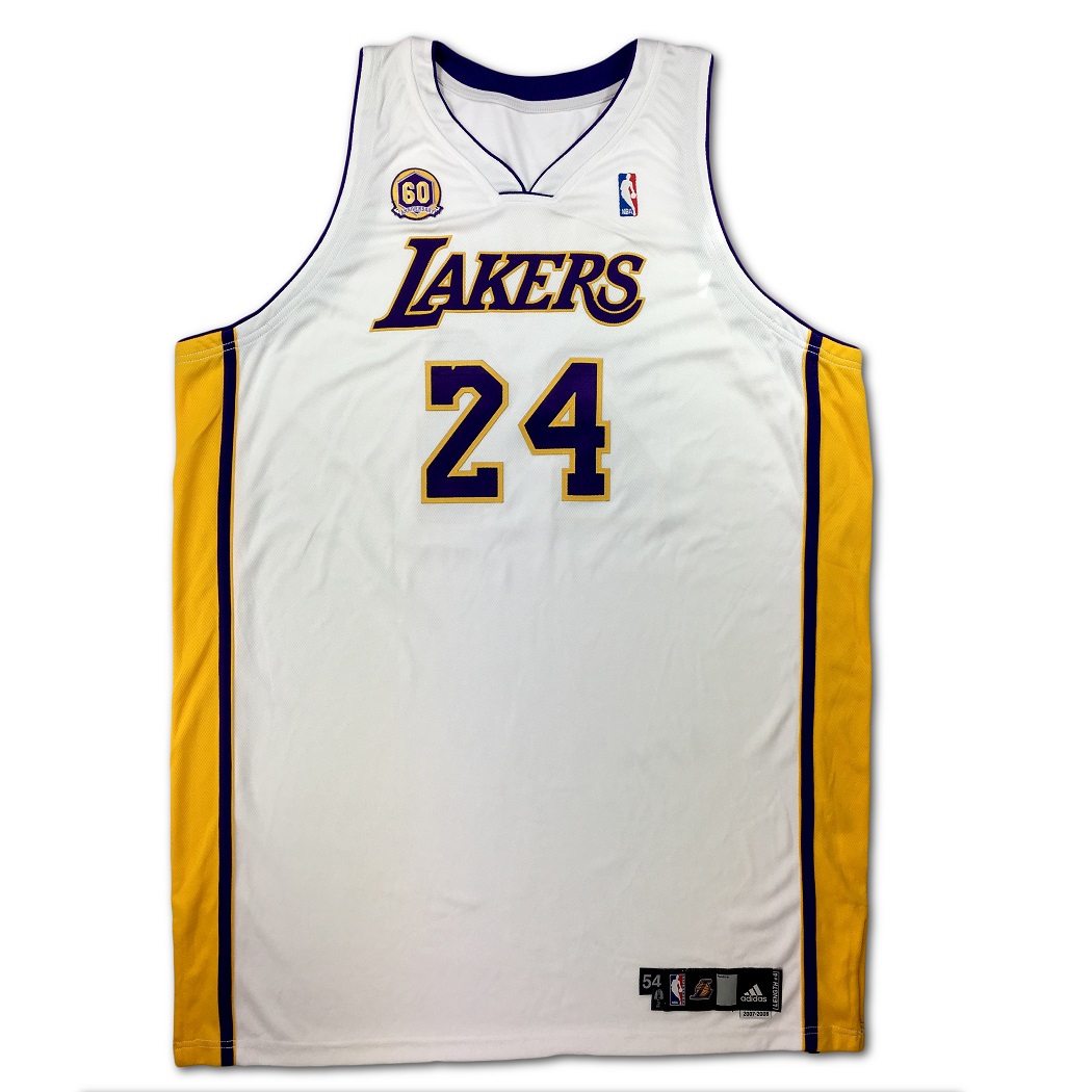 lakers 60th anniversary jersey