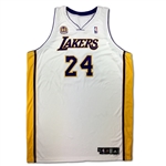 Kobe Bryant 2007-08 Los Angeles Lakers Game Used Alternate Jersey - MVP Season - 60th Patch (DC Sports LOA)