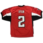 Matt Ryan Signed Atlanta Falcons Red Home Authentic Licensed Jersey (Fanatics)