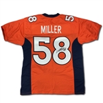 Von Miller Signed Denver Broncos Orange Jersey (JSA)