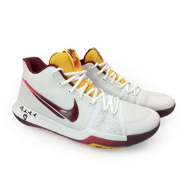 Kyrie Irving 5/25/2017 Cleveland Cavaliers ECF Playoff Game Used Nike Sneakers - Photo Matched (RGU LOA)