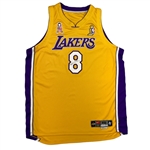 Kobe Bryant 2001-02 Lakers Game Used & Signed Jersey, Shorts, Wrist Band & Leg Sleeve (PSA,Miedema LOA)