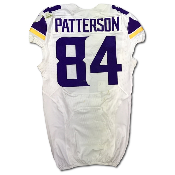 Cordarrelle Patterson 10/4/2015 Minnesota Vikings Game Used Road Jersey - Photo Matched (NFL/PSA,RGU LOA)