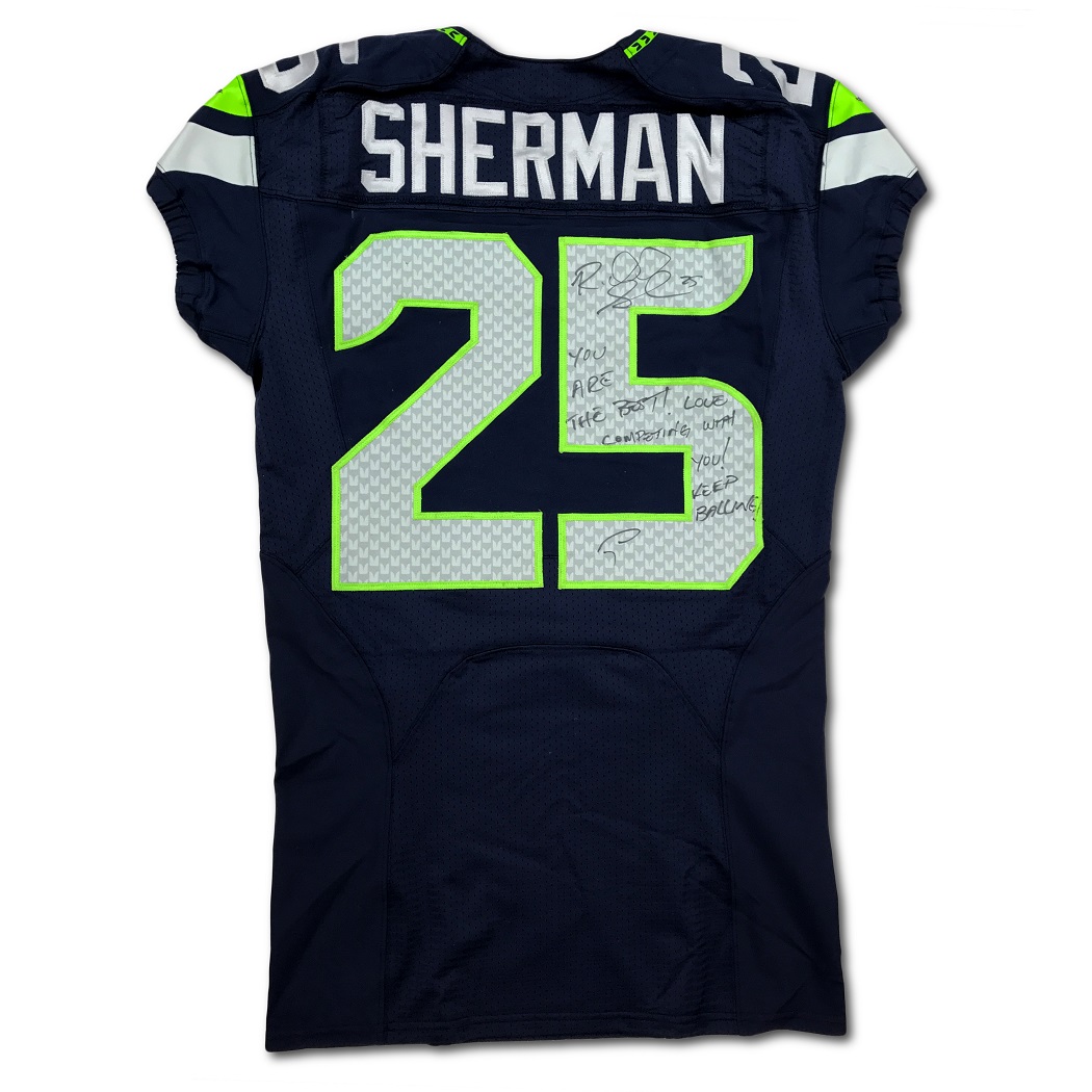 game used seahawks jersey