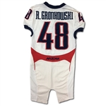 Rob Gronkowski 11/15/2008 Arizona Wildcats Game Used Jersey - Career Highs, Great Wear (LeDonne Collection)