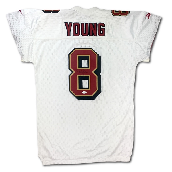 Steve Young 1998 San Francisco 49ers Game Used & Signed Jersey - Photo Matched to 3 Games! (JSA,RGU LOA)