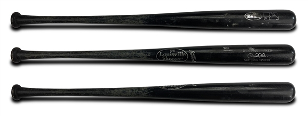 Derek Jeter Game Used Louisville Slugger Professional Model Bat (PSA GU 9)