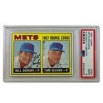 1967 Topps Mets Tom Seaver Rookie #581 PSA 9 MINT - Rare Grade!