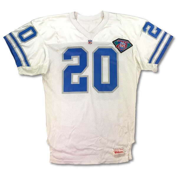 barry sanders jersey