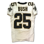 Reggie Bush 9/17/2006 New Orleans Saints Game Used & Signed Road Rookie Jersey - Photo Matched (RGU LOA)