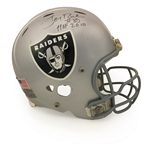 Jerry Rice 2002 Oakland Raiders Game Used & Signed Helmet - Super Bowl Season (Raiders LOA)