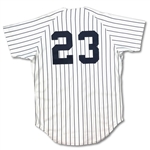Don Mattingly 1990 New York Yankees Game Used Pinstripe Jersey (MEARS/JSA)