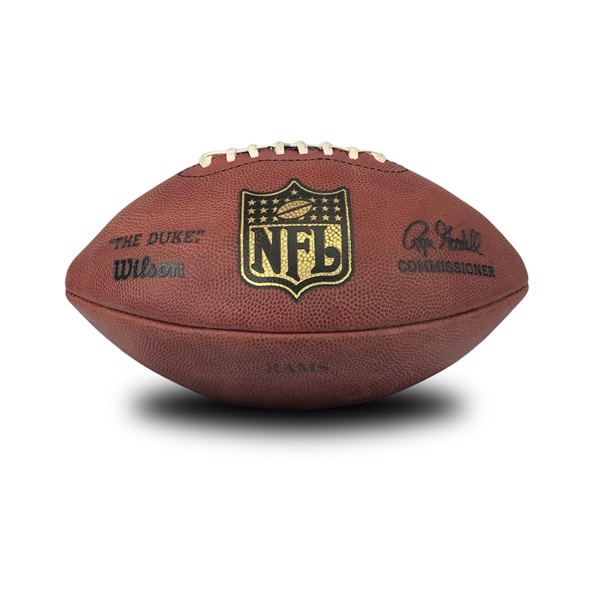 St. Louis Rams Game Used NFL Football