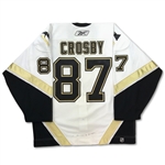 Sidney Crosby 2005-06 Pittsburgh Penquins Game Used Rookie Jersey - Evident Use
