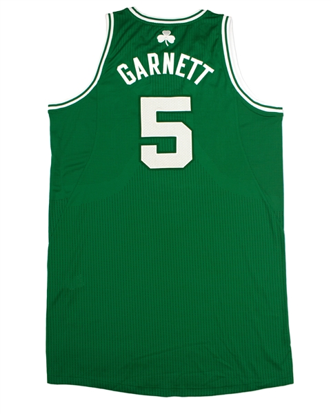 Kevin Garnett 2010-11 Boston Celtics Game Used Road Jersey (Miedema LOA)
