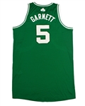 Kevin Garnett 2010-11 Boston Celtics Game Used Road Jersey (Miedema LOA)