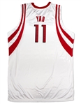 Yao Ming 2004-05 Houston Rockets Game Used Home Jersey (Miedema LOA)