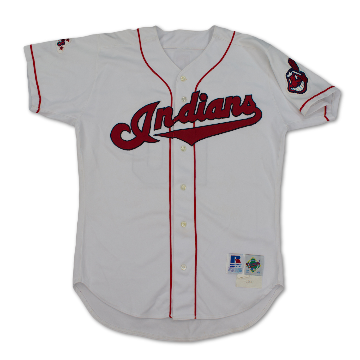 cleveland indians game jersey