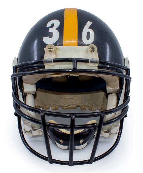 Jerome Bettis Pittsburgh Steelers Game Used 97 Season & AFC Championship Game Helmet - Photo Matched to Multiple Games (RGU, Erik Williams LOA)