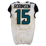 Allen Robinson 10/23/2016 Jacksonville Jaguars Game Used Jersey - Unwashed (NFL Auctions)