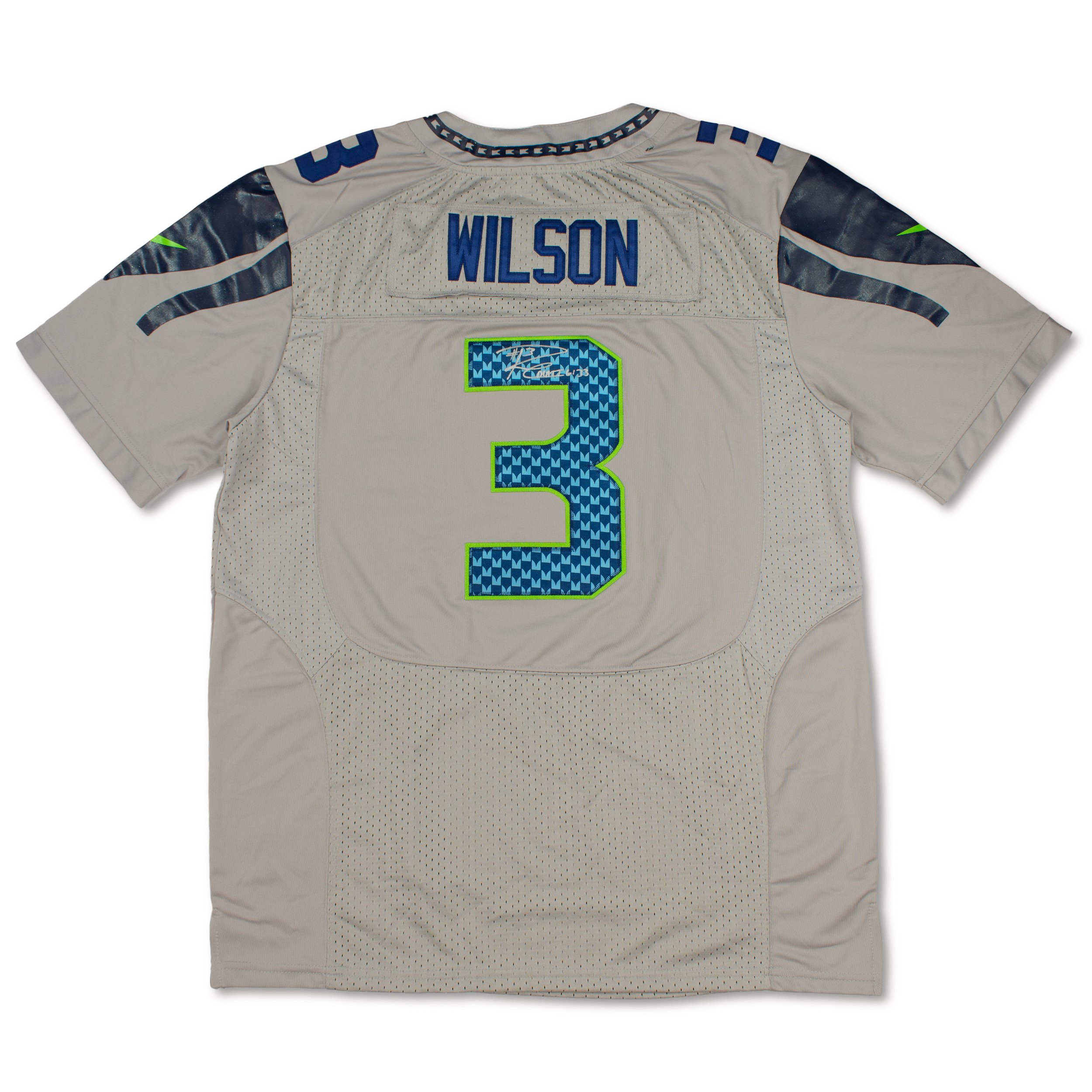 Lot Detail - Russell Wilson Autographed Seattle Seahawks Alternate ...