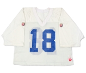 Peyton Manning 1999 Indianapolis Colts Practice Worn Jersey - Photo Matched (Colts Pro Shop LOA)