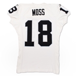 Randy Moss 2006 Oakland Raiders Game Used Road Jersey