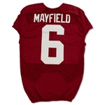 Baker Mayfield 2016 Oklahoma Sooners Game Used Home Jersey - Photo Matched to 5 Games! (Fanatics/OU COA)