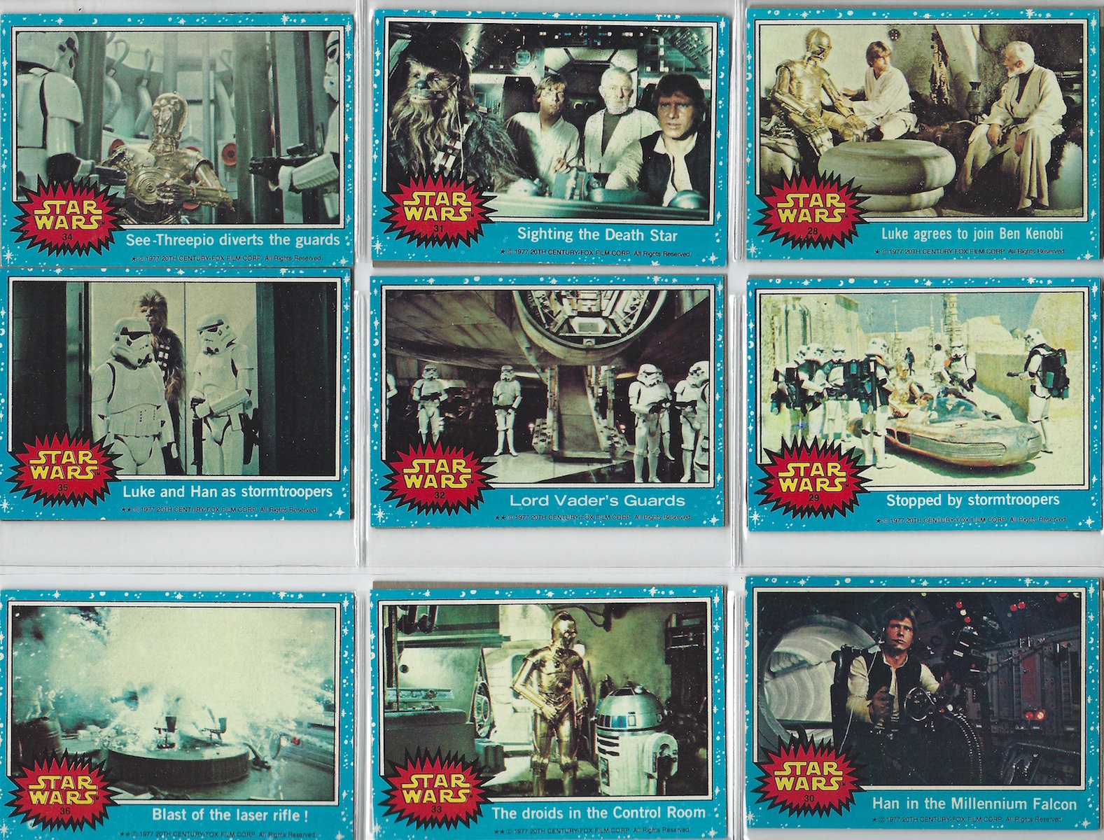 star wars trading card sets