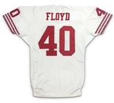 William Floyd 1995 San Francisco 49ers Game Worn Road Jersey (49ers LOA) 