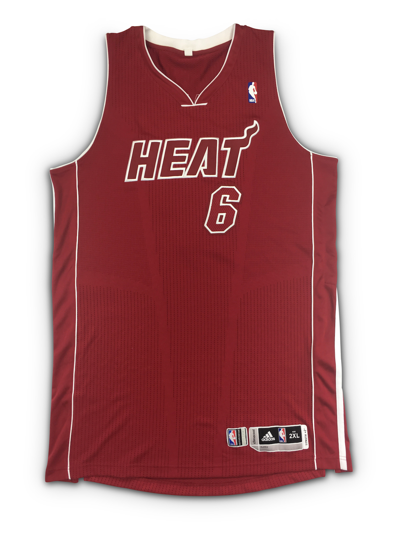 lebron red heat jersey