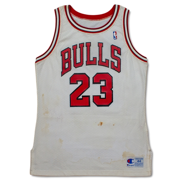 michael jordan game used jersey