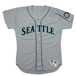 Ken Griffey Jr 1993 Game Used & Signed Seattle Mariners Road Jersey (Beckett/Griffey LOA)