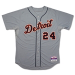 Miguel Cabrera 2012 TRIPLE CROWN Game Used & Signed Detroit Tigers Road Jersey - MVP Season (PSA/MEARS A10/Miedema)