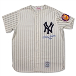 Mickey Mantle Signed & Inscribed New York Yankees Authentic Pinstripe Jersey (PSA LOA)