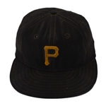 Roberto Clemente Circa 1960 Pittburgh Pirates Game Worn Baseball Cap - Great Wear, Faded "21" on the Inside (Lelands Provenance)