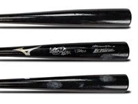Ichiro Suzuki 2013 Game Used & Signed Yankees Mizuno Pro Model A0 Bat Inscribed "13 GU" (Ichiro LOA)
