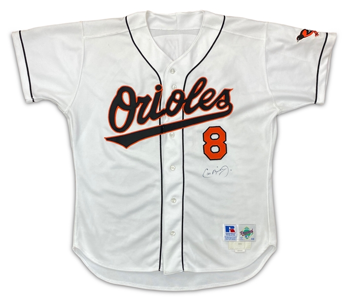 Cal Ripken Jr. 1995 Baltimore Orioles Game Used & Autographed Home Jersey (Miedema LOA)
