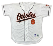 Cal Ripken Jr. 1995 Baltimore Orioles Game Used & Autographed Home Jersey (Miedema LOA)