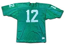 Joe Namath 1970s New York Jets Practice Worn Jersey - Style Also Worn During Pre-Season (MEARS)