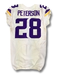Adrian Peterson 2013 Minnesota Vikings Game Worn Jersey (NFL Auctions Sticker, Meigray LOA)