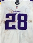 Adrian Peterson 2013 Minnesota Vikings Game Worn Jersey (NFL Auctions Sticker, Meigray LOA)