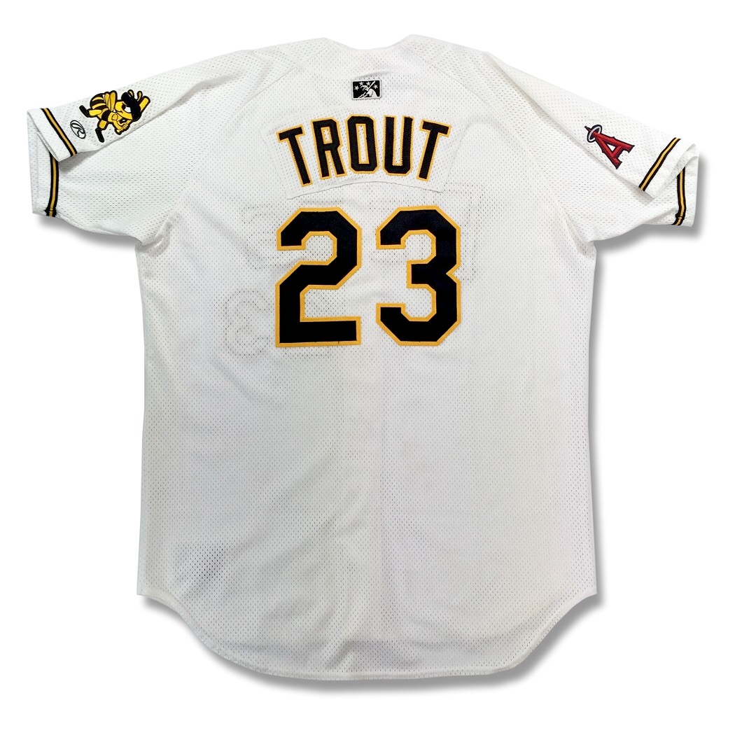 mike trout jersey gray