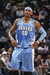 Carmelo Anthony 2003-2004 Game Used Denver Nuggets Away Jersey (Rookie Season)